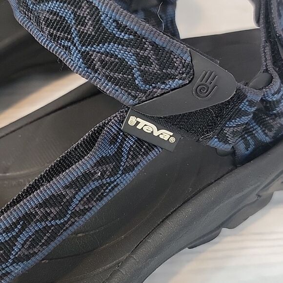Teva Hurricane 4 Outdoor Sandals Blue and Black Colorway Mens Size 14 main image 5